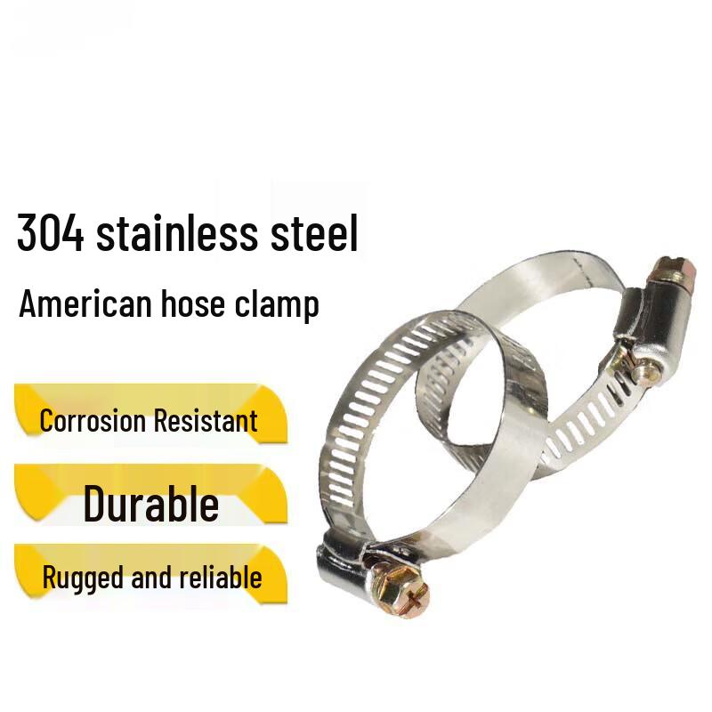Lijiu Hong 304 Stainless Steel Adjustable Hose Clamp