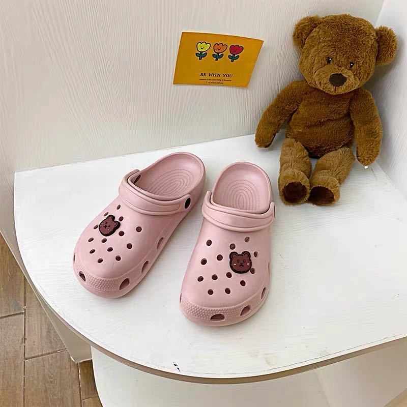 

Модные женские шлепанцы оранжевого цвета, неглубокие, из ЭВА, дышащие, летние, базовые, для улицы, пляжные 8