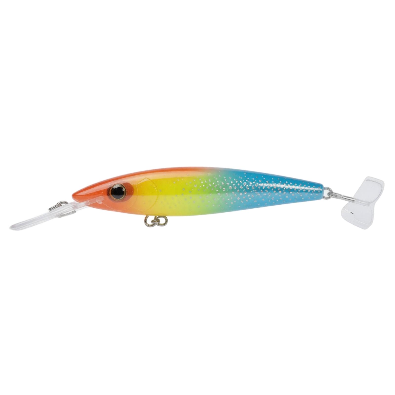 

Hard Bait Floating Fishing Lure for Sea Bass and Predatory Fish with Diving Lip and Realistic Body Design for Freshwater and Saltwater Fishing one size