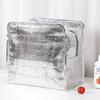 Portable Zipper Thermal Lunch Bags Insulated Freezer Bag Waterproof Large Capacity Cooler Lunch Box Outdoor Camping Picnic Bag