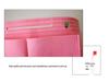 Large Capacity Felt Makeup Bag: Multifunctional Women's Travel Organizer with Snap Closure
