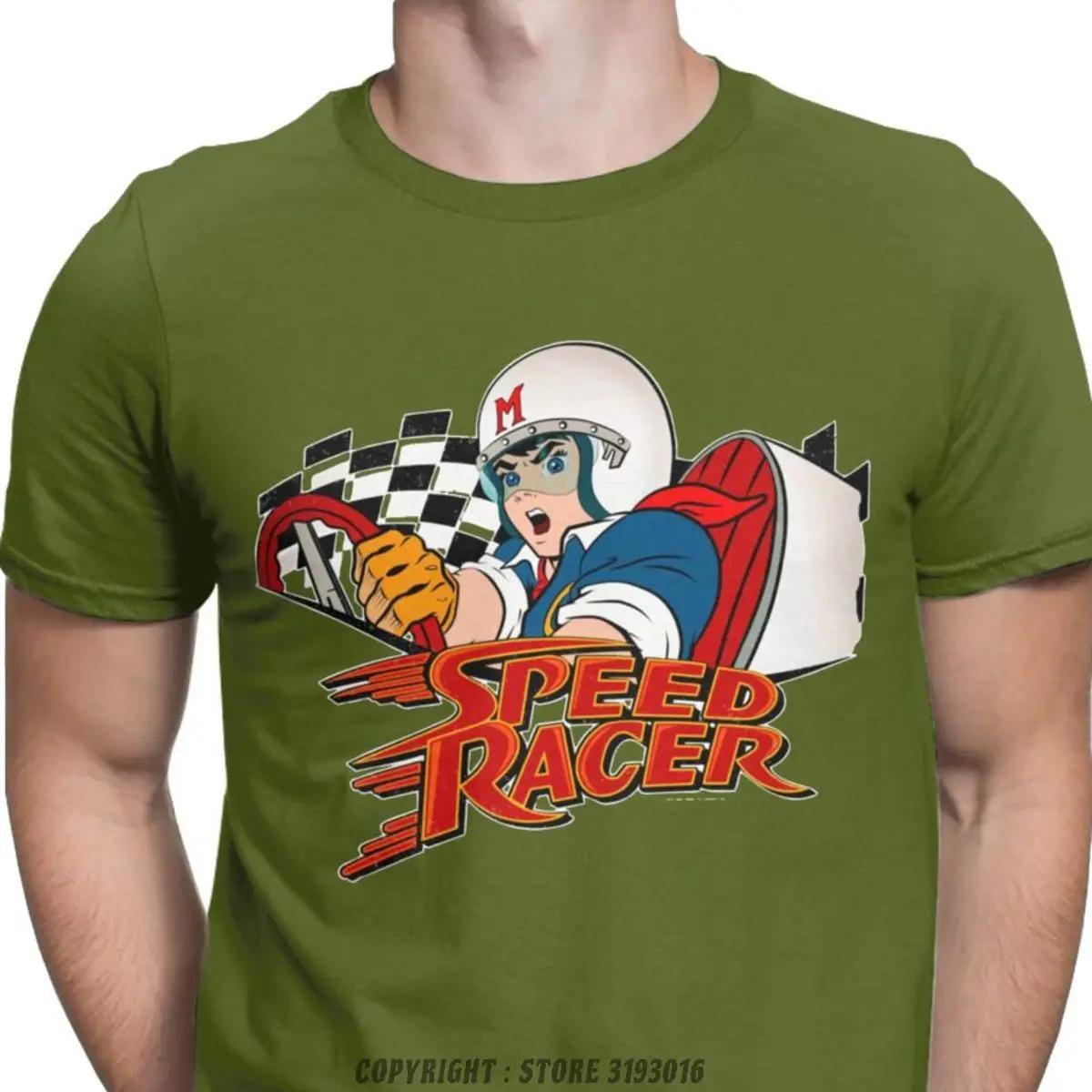 

Speed Racer Meteoro Mens Tshirts Cool Christmas Crew Neck T Shirt Cotton Camisas Hombre Harajuku Aesthetic Printed Tshirt Men 4XL