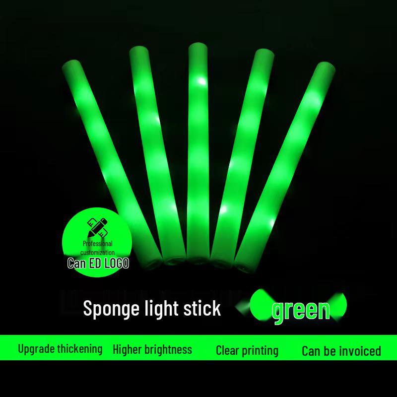Colorful LED Foam Glow Sticks for Concerts and Parties 5 pcs Premium