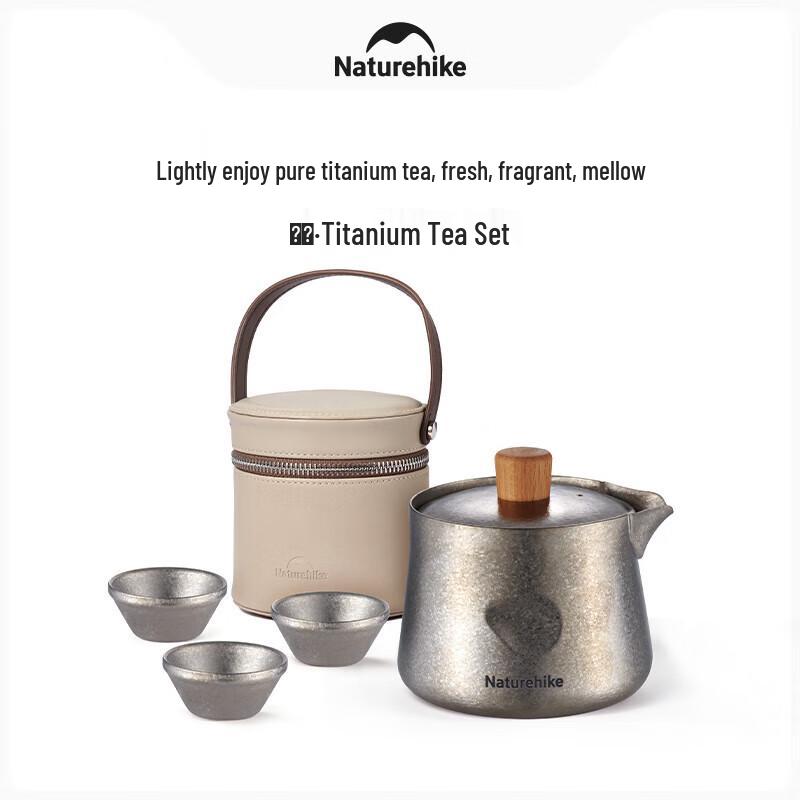Naturehike Portable Titanium Tea Set