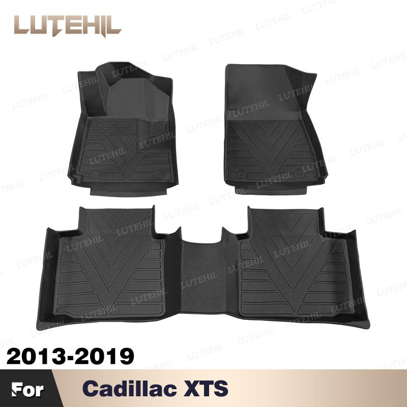 For Cadillac XTS 2013-2019 2018 2017 2016 2015 2014 Custom All-Weather TPE Floor Mat Carpet Cover Auto Interior Accessories