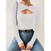 Fashion Fall Casual Womens Yyfs Winter Solid Color Print Long Sleeve Sweaters