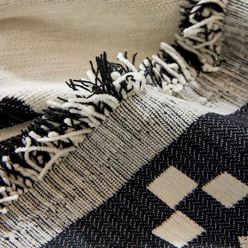 Bohemian Slipcover Chenille Dustproof Four Season Universal Full Coverage Sofa Cover Sofa Blanket