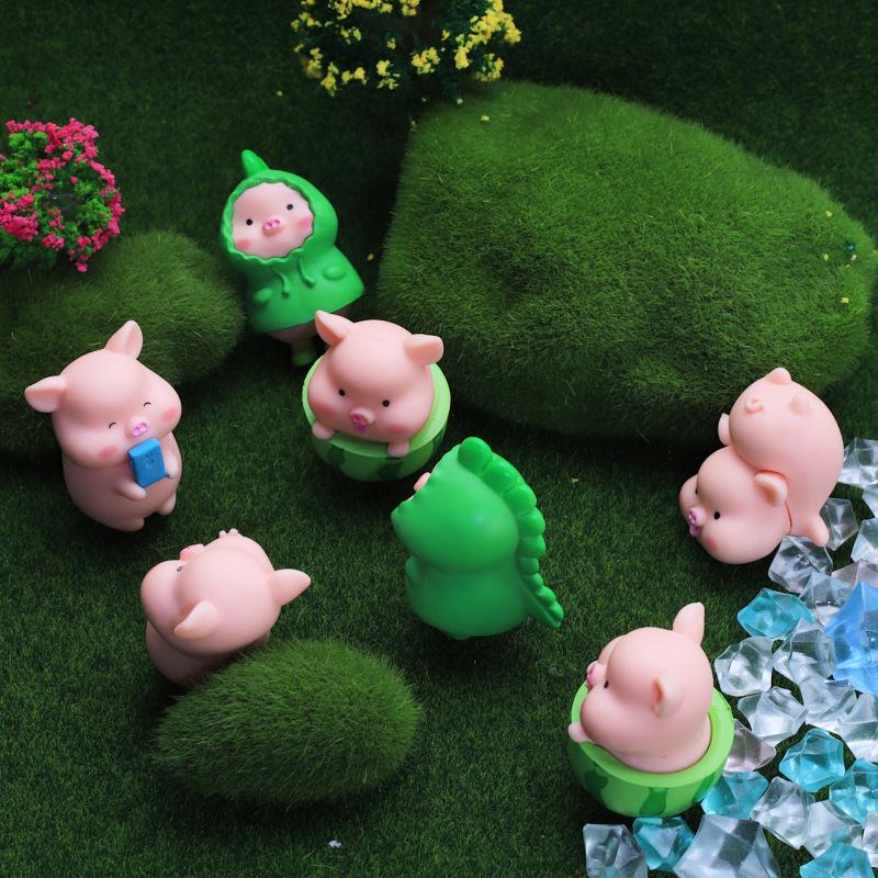 Dinosaur Piglet Doll DIY Resin Accessories: Cream Glue Mobile Phone Case & Fridge Magnet Materials