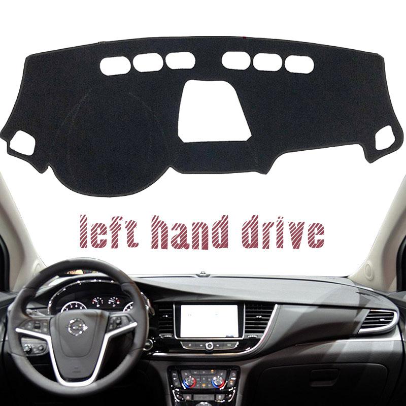 

Car Dashboard Dash Mat Cover Avoid Light Sunshade Carpet for Opel Mokka Vauxhall Mokka X 2013~ 2014 Car Accessories Goods Polyester