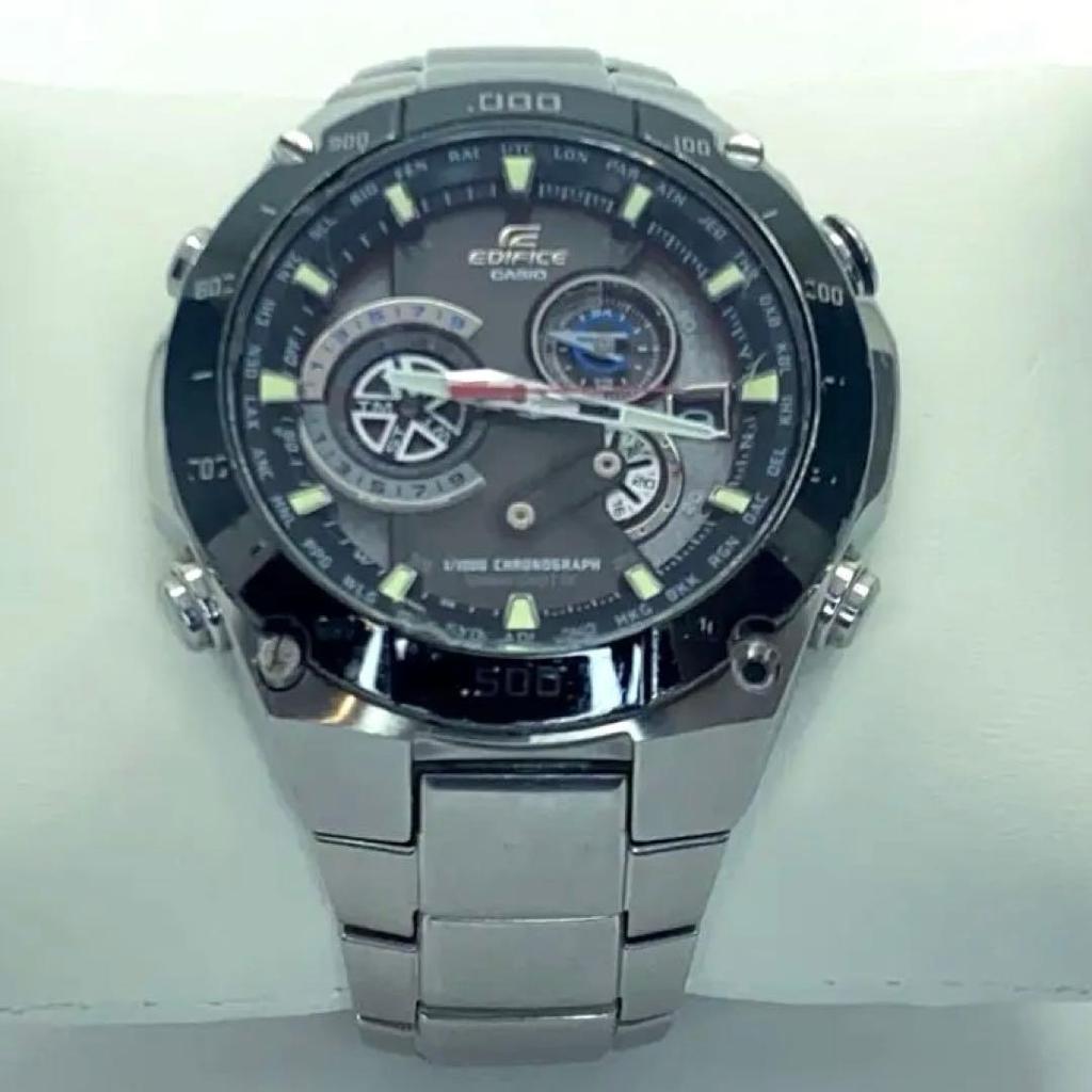 Used Casio Edifice Silver Watch