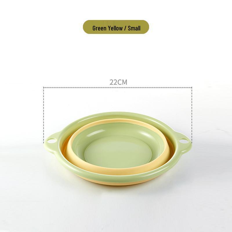 Portable Folding Washbasin for Dorms, Baby, Travel & Laundry