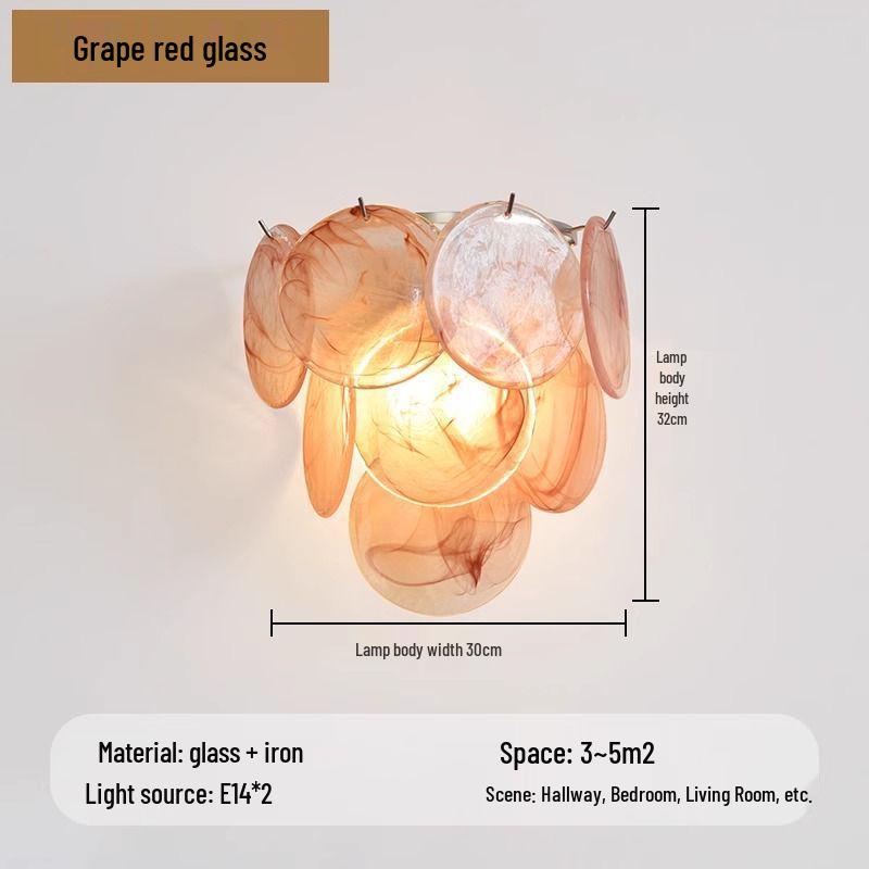 Elegant Vintage Ink Green Glass Chandelier for Living Room or Master Bedroom