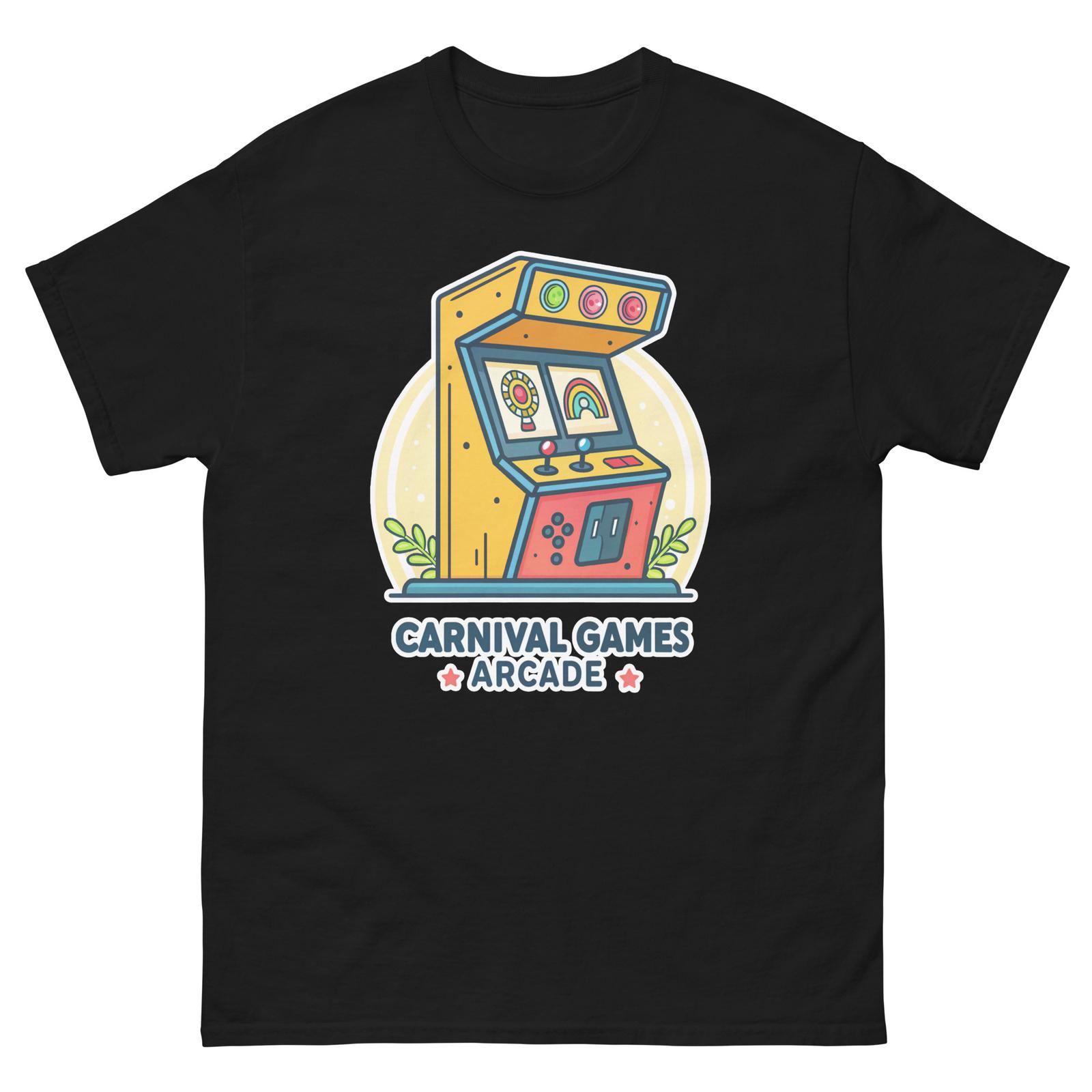 Canival Games Arcade Carnival Fair Amusement Park T-Shirt S