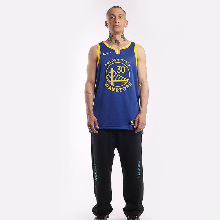 Nike NBA Golden State Warriors Stephen Curry Icon Edition Dri-FIT Jersey Blue/White/Yellow Unisex Streetwear DN2005-401