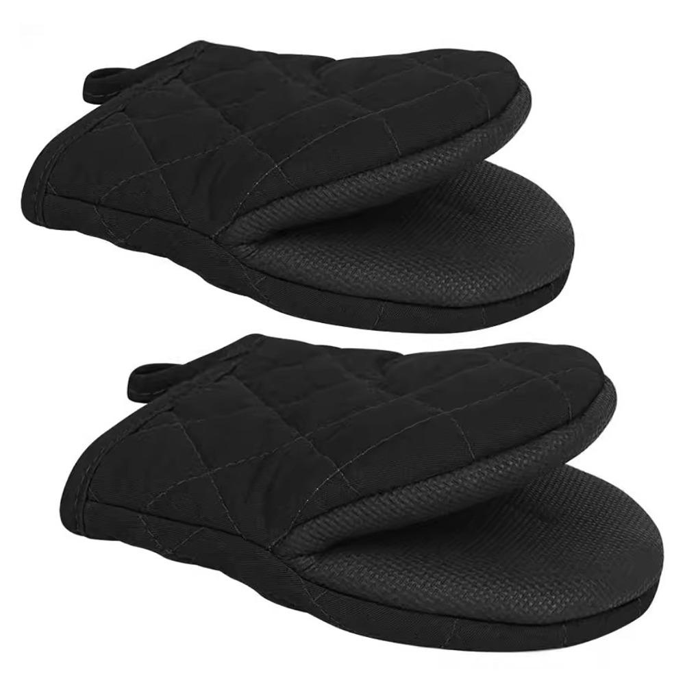 1Pair with Non-Slip Grip Surfaces Kitchen Oven Gloves Microwave Oven Gloves  for BBQ Baking Cooking
