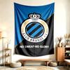 Club Brugge (1) Tapiserie Vhodná Pro Dekoraci Domů Kolejí A Ložnic Měkká Na Dotek A Perfektní Dárek Pro Přátele A Rodinu