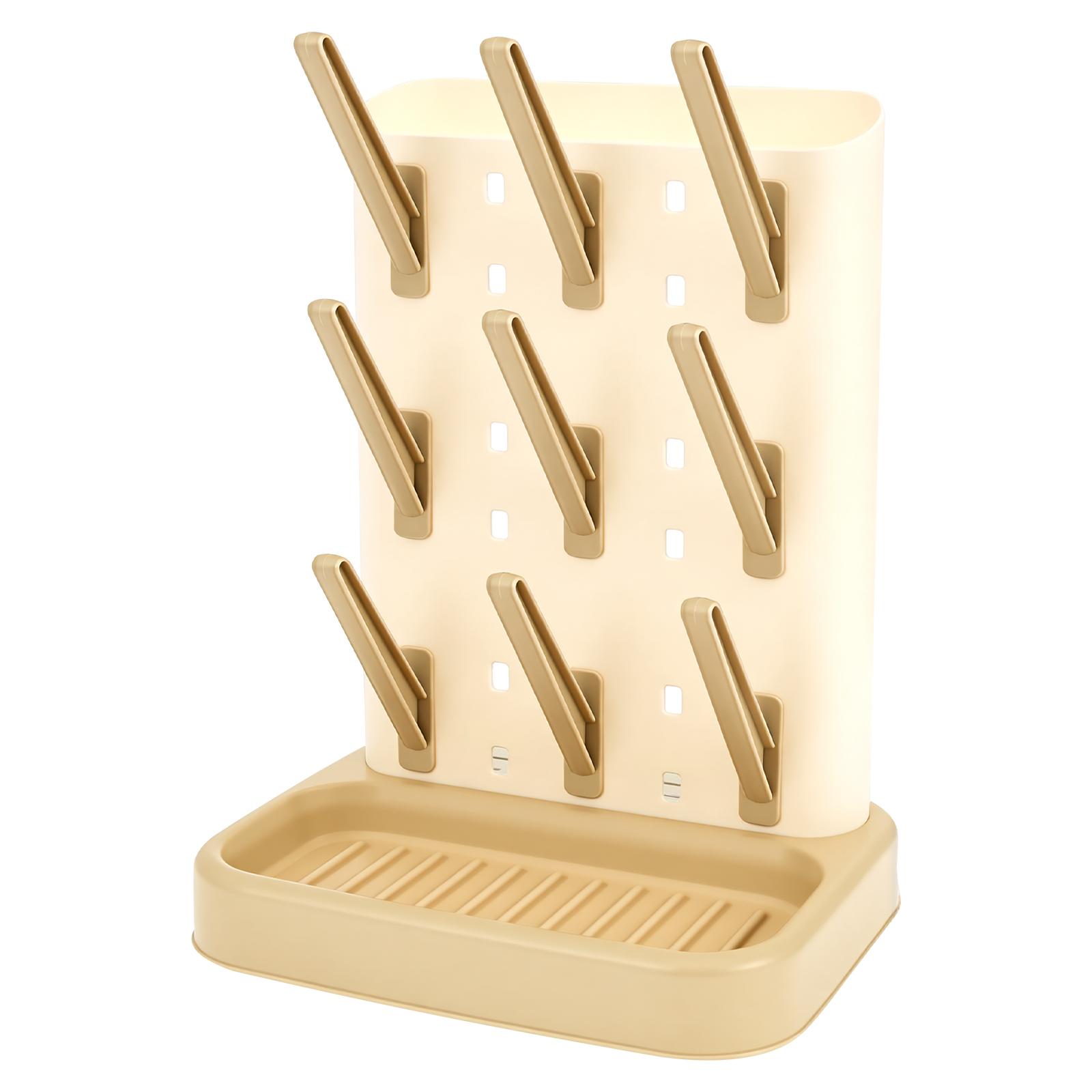 

Baby Bottle Drying Rack Multi-layer Standing Milk Bottle Draining Pacifier Filter Water Shelf Storage Feeding Cup Holder