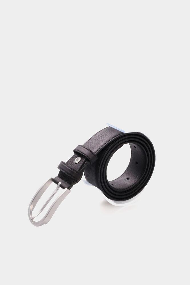 

Guard Matte Leather Men s Belt 4 Cm - Black 31 чёрный