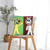Federa Cuscino Gaming Tylers And Snowi Poliestere Copricuscino Decorazione Gioco Anime Cuscino da Lancio Custodia Casa Quadrato 40X40cm