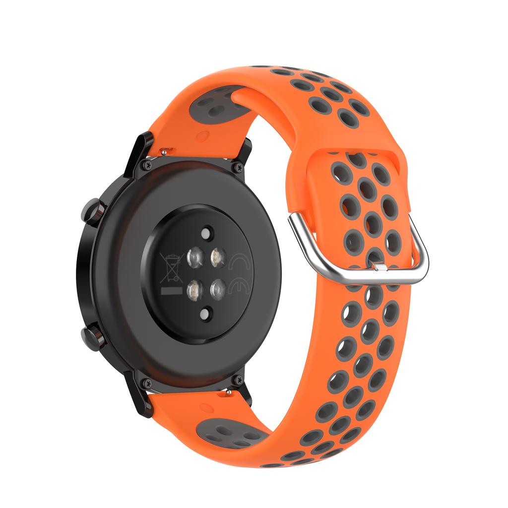 Dual-color PC Replacement Smart Watch Strap for Honor MagicWatch 2 42MM/Huawei Watch GT2 42MM