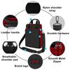 13-inch Laptop Shoulder Bag Messenger Bag Expandable Business Shoulder Bag Computer Bag Contrast Color