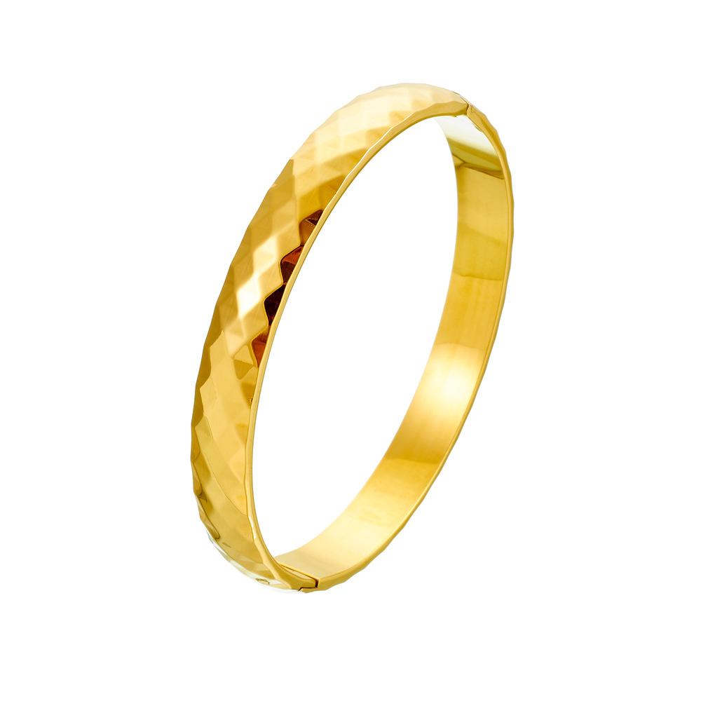 2026 Bracelet European and American Fashion Temperament Round Flower Buckle Bracelet Irregular Bracelet Girls Senior Sense