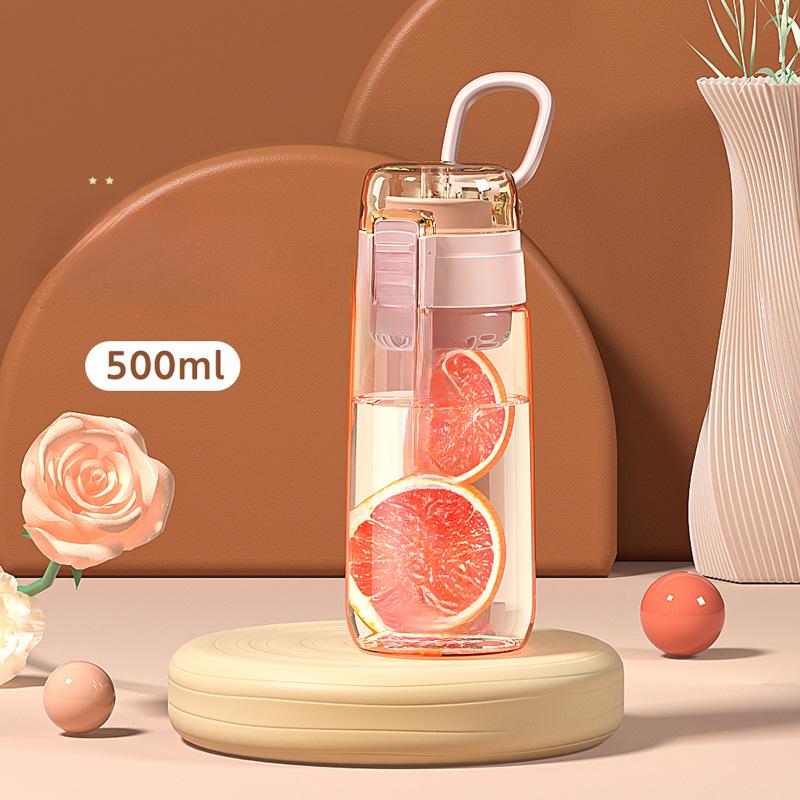 Plastikowy kubek Online Celebrity Cup Bounce Czajnik sportowy Damski fitness o wysokiej wartości Przenośny.