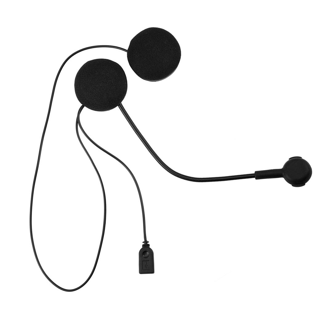 Wireless Bluetooth HIFI Stereo Earphones Headset HD Microphone for Motorcycle Helmet