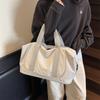 Extensible Yoga Fitness Bag Women's Travel Bag Lightweight Outdoor Canvas Storage Bag