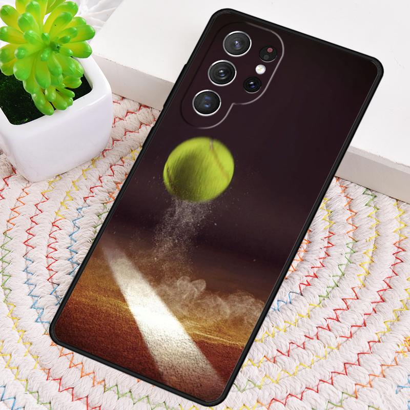 

Tennis Balls print TPU Phone Case For Samsung Galaxy note 10 pro S26 S25 S24 S23 S22 Ultra Plus S21 FE S20 Shockproof Cover Galaxy S24 FE