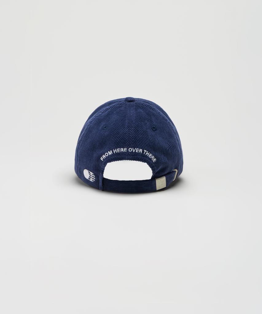 Teulaepighamoni Corduroy Th Logo Deep-Fit Ballcap_Navy