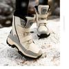 Mid-Calf Snow Boots Size 36-42 Winter Women Long Boots Waterproof Warm Thickened Plush Shoes Windproof Velcro Casual Sport Shoe