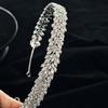 Luxury Bridal Headband For Wedding Hair Accessories Zirconia CZ Bride Tiaras For Women 15 Years Prom Wedding Hairband Headddress