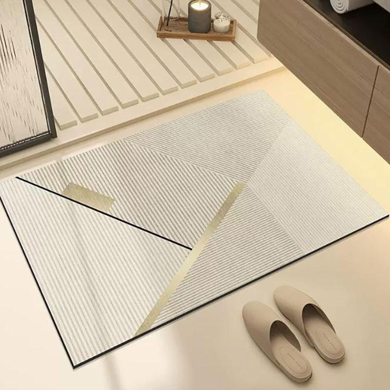 Quick-drying Air Bath Floor Mat Toilet Absorbent Mat Entrance Door Diatom Mud Anti-slip Door Cushion