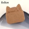 Étiquette Volante Pliable en Papier Kraft Blanc pour Bijoux & Accessoires pour Cheveux