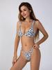 2026 Leopard Print Sexy Bikini Swimwear Set - Women's European & American Split Swimsuit