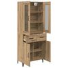 Highboard Artisan Oak 69.5 x 34 x 180 cm Particleboard
