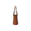 Gucci Diana Bamboo Double G Logo Solid Leather Tote Bag Women tote bags Brown 750394-UAAAY-2548