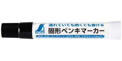 Shinwa Sokutei Solid Paint Marker Schwarz 79142