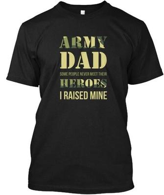 Ett måste Army Dad T-shirt Tillverkad i USA Storlek S till 5XL