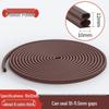 Self-Adhesive Soundproofing Door & Window Sealing Strip - Windproof, Insect-Proof, Anti-Theft Rubber Bumper