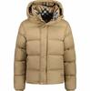 Padded Quilted Down Jacket Beige 80910931