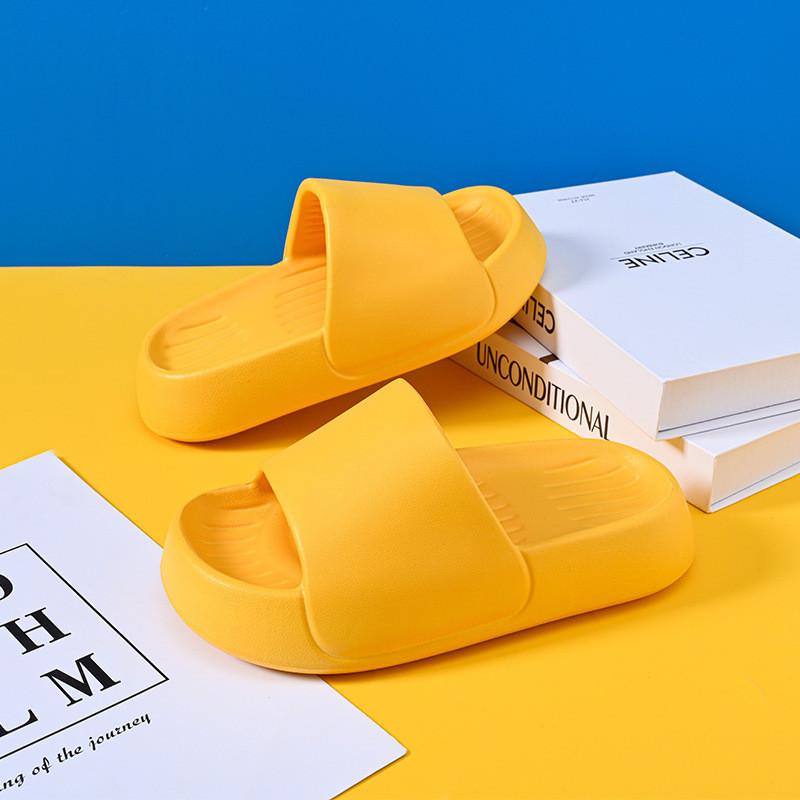 Boys Stylish Girls Slippers Lightweight Eva Material Nonskid House Flops Flip