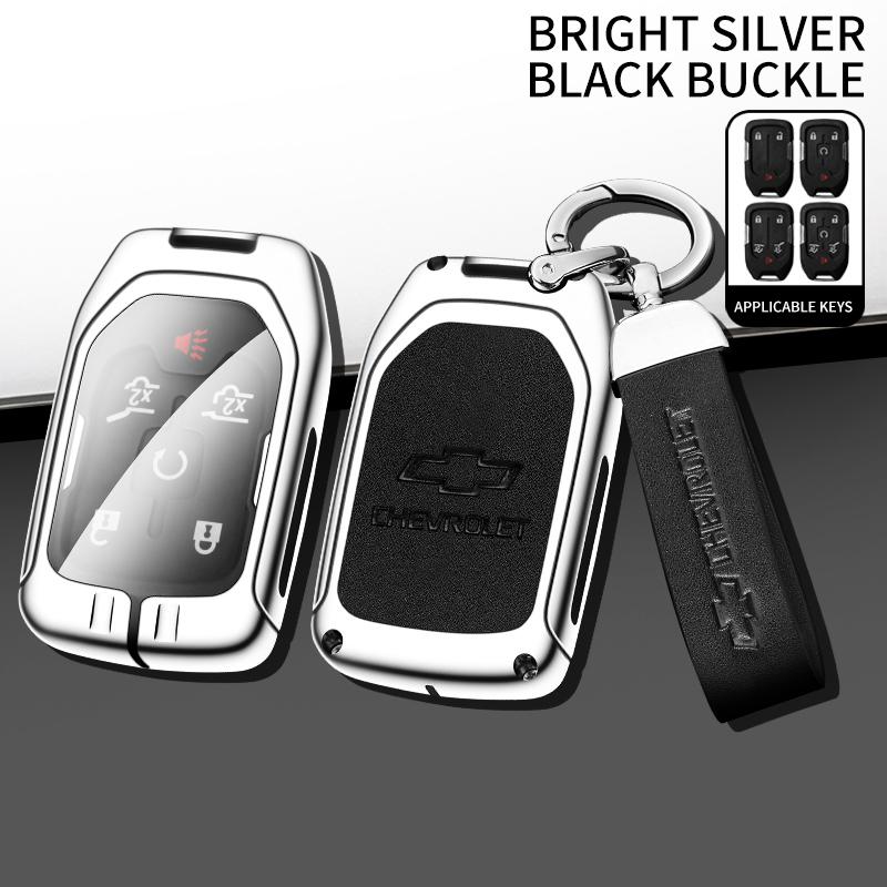 AABHO1 Slitina Kryt Pouzdro na Klíčenku dálkového ovládání auta Pro Chevrolet Chevy Malibu Camaro Cruze Traverse Spark Equinox Sonic Volt Bolt Příslušenství