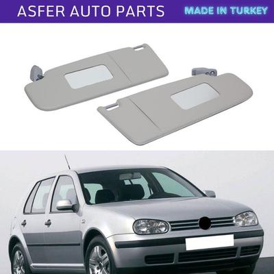 Windscreen Sun Visor 2 Piece Set Right Left For Volkswagen Golf Mk4 98-05 Seat Toledo 9804 Leon 00-05 Octavia Superb 00-08 Oem 3B0857551