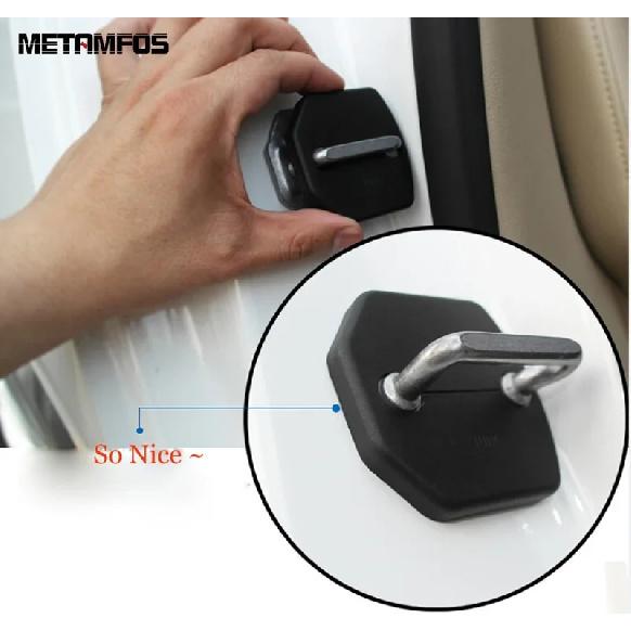 

For Ford Kuga Escape Fiesta 2013-2018 2024 Car Door Lock Screw Cover Trim Protector Cap Accessories