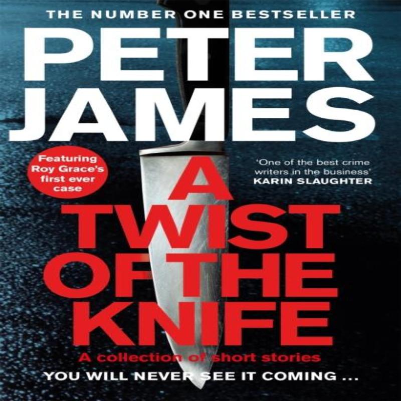 A Twist of the Knife by Peter James Paperback Book 9781035007745