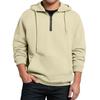 Men's Fleece Hoodie Casual Long Sleeve 1/4 Zipper Pullover Sweatshirts