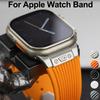Rubber Band for Apple Watch Ultra 3 2 1 49mm Series 11 10 46mm Soft Sport Strap for Iwatch 9 8 7 6 5 4 SE3 2 44mm 45mm Bracelet