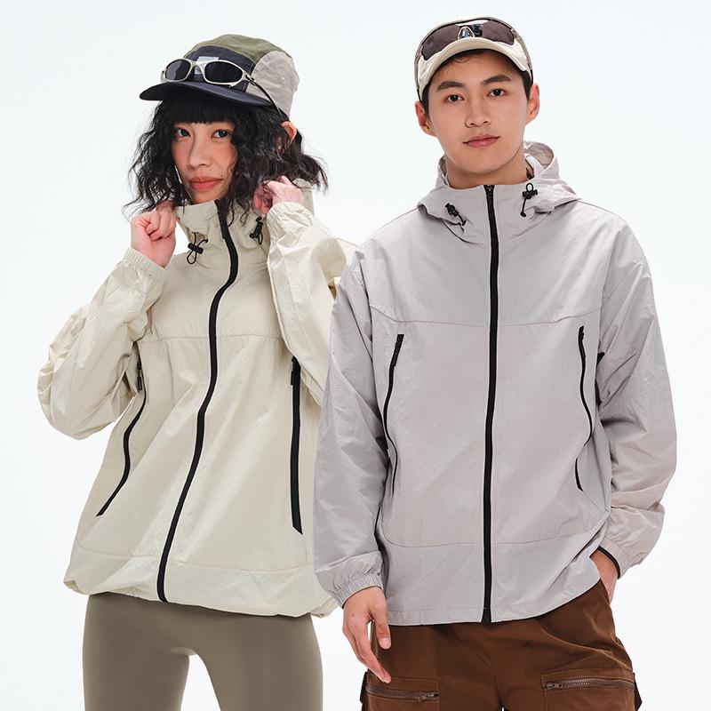 Customizable High-Quality Sun Protection Hooded Outdoor Workwear Set